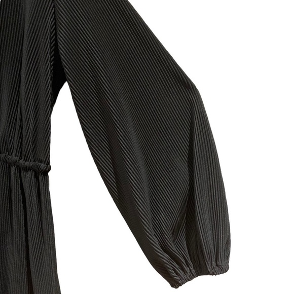 NWT Zara Tiered Pleated Mini Dress - Picture 8 of 9